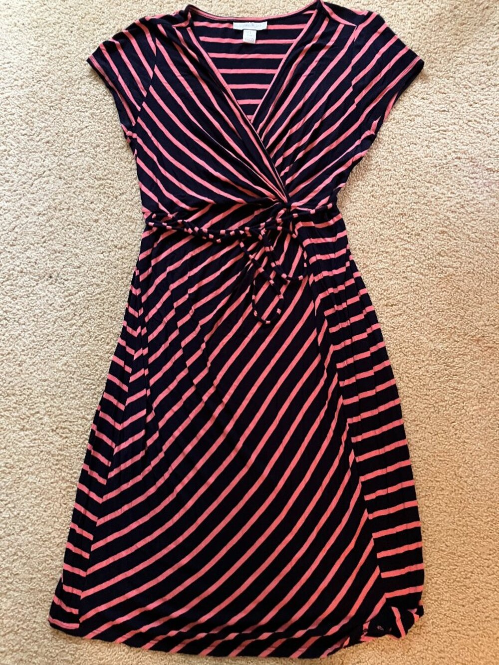 Motherhood Maternity, Size Small, Navy/Orange